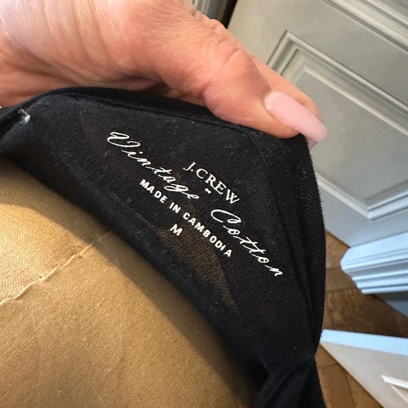 J Crew vintage cotton tshirt size M - Picture 2 of 3